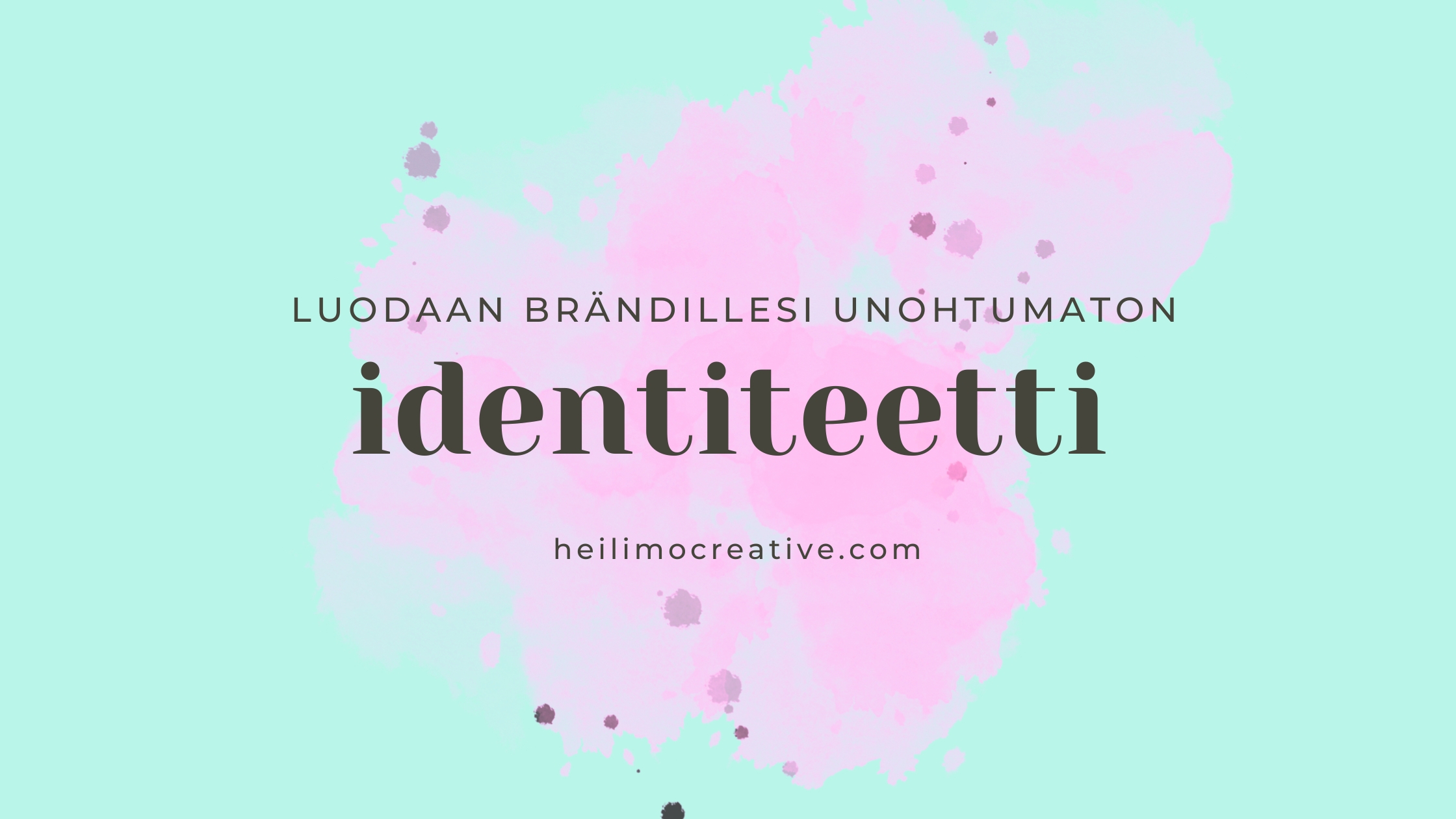 Brändin identiteetti pienyritykselle