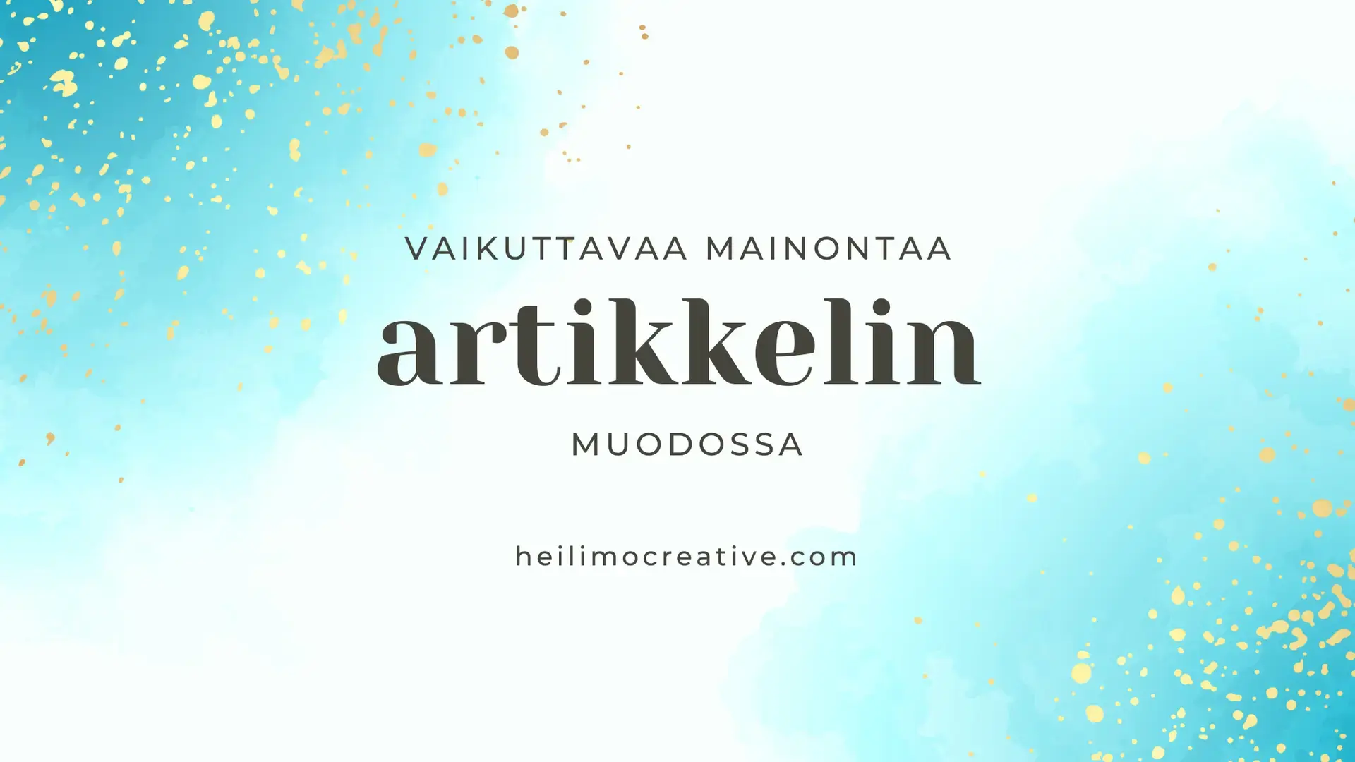 Natiivimainonnan avulla lisäarvoa ja sisältöä asiakkaillesi