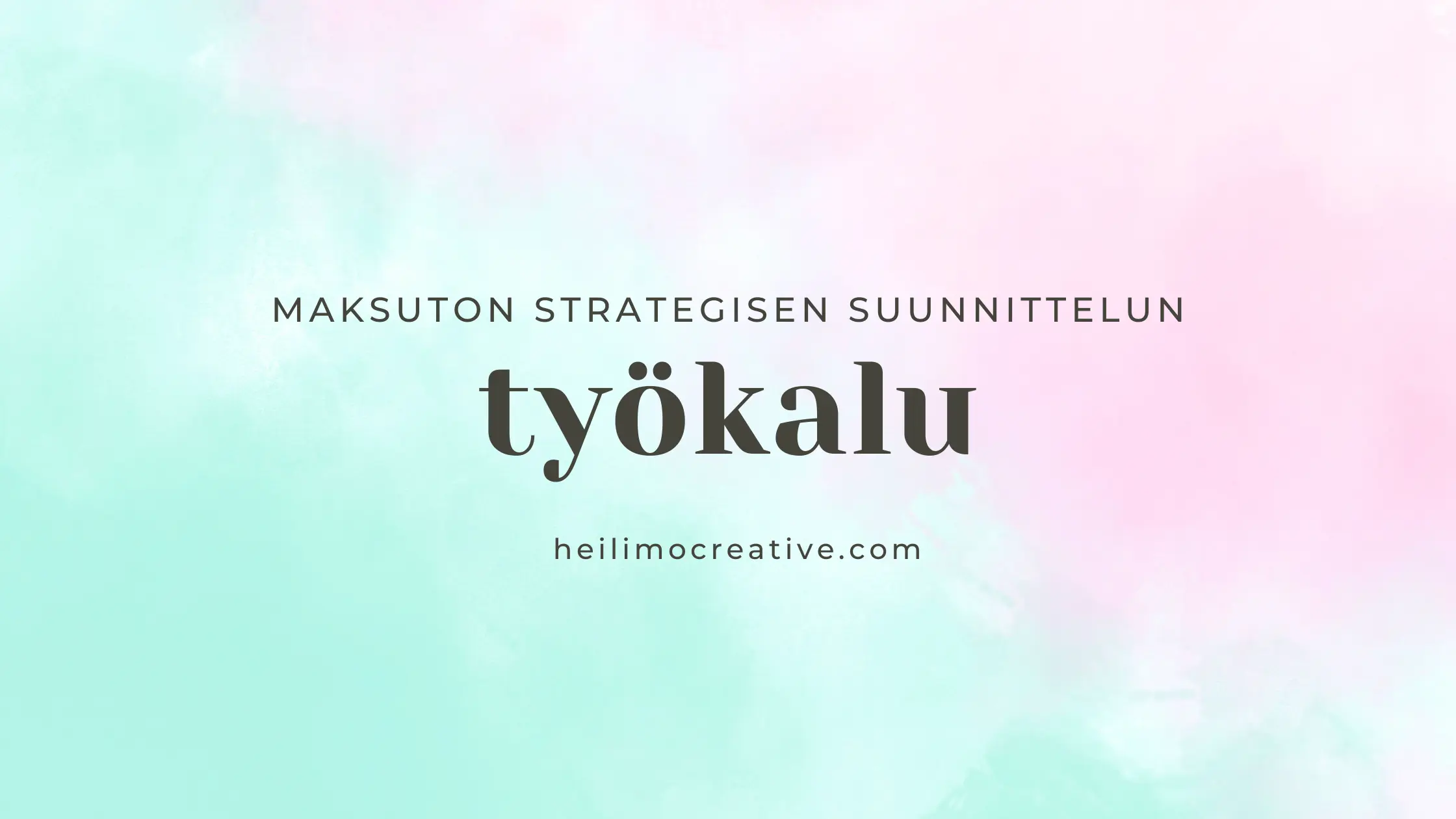 Näin suunnittelet liiketoimintasi strategisen perustan