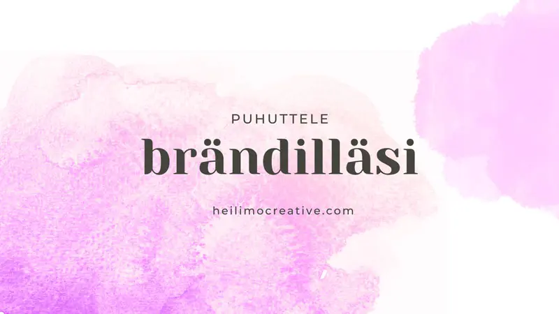 Rakenna brändi, joka puhuttelee oikeita ihmisiä